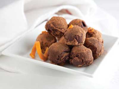 Chocolate Arbequina Truffles